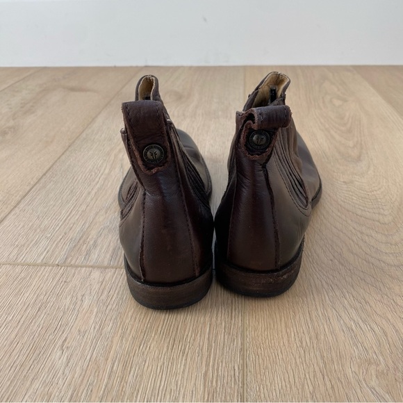 Frye Phillip Chelsea boots women's brown size 7 - Picture 5 of 7